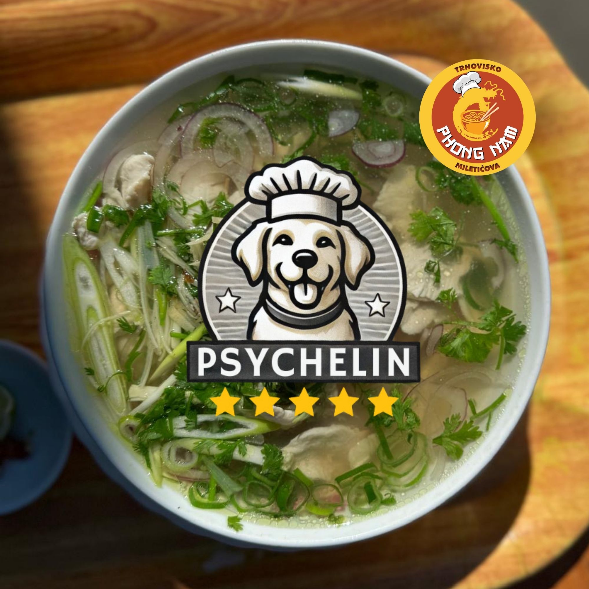 Phongnam Bistro Bratislava: autentické Pho na Miletičke - recenzia pre psíčkarov