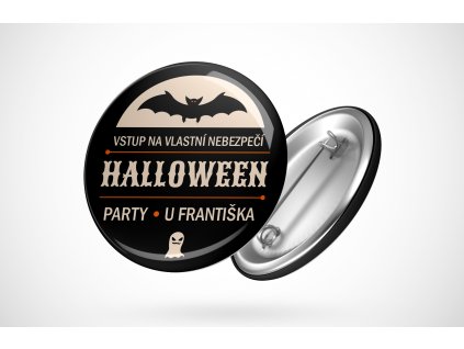 PLAC halloween netopyr duch