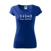 Dámské tričko 1+1=3