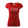 Dámské tričko 1+1=3