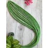 Svetle zelene fake dredy 70cm