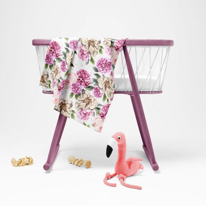 Plenka mušelín Pivoňky Lily is sailing