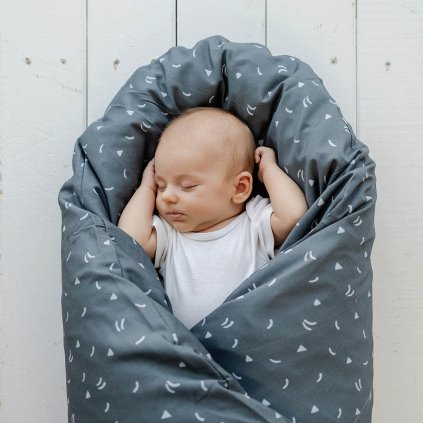 Péřová zavinovačka pro miminka - Enchanté Lily is sailing 1