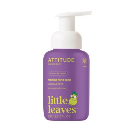 Dětské pěnivé mýdlo na ruce : 295 ml : vanilka a hruška : little leaves™