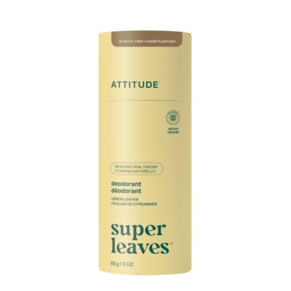 Přírodní tuhý deodorant Super leaves - citrusové listy Attitude