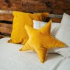 Dekorační polštářek Velvetová hvězda Lily is sailing