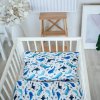 Luxusní dětské povlečení Moře z bavlněného saténu
