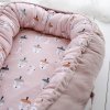 Hnízdečko pro miminka Žaludy soft pink Lily is sailing 1