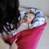 Péřová zavinovačka pro miminka - Velryba fuchsie Lily is sailing 2