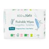 Vlhčené ubrousky ECO by Naty bez vůně - splachovatelné - výhodné balení (3 x 56 ks)
