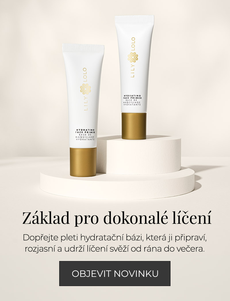 Nová hydratační báze pod make-up od Lily Lolo pleť připraví, rozjasní a udrží líčení svěží od rána do večera.