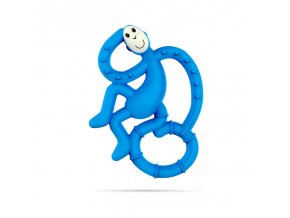 mini monkey hryzatko s antimikrobialnym povrchom biocote modre