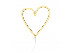 neon02 1 LR neon style light heart yellow