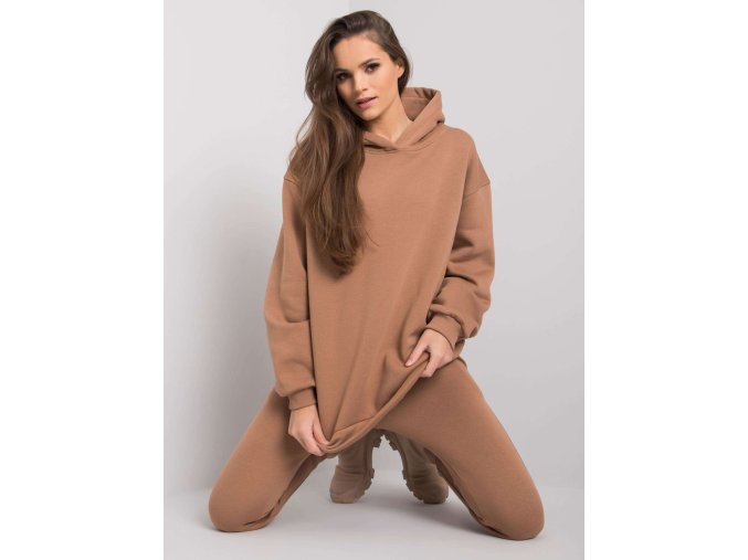 pol pl Camelowy dresowy komplet dwuczesciowy Lucia 381126 1