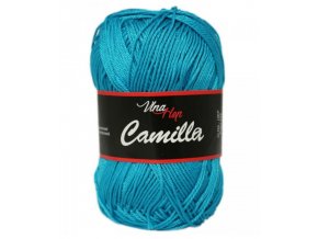 Příze Camilla 8125 tmavě tyrkysová  100% bavlna