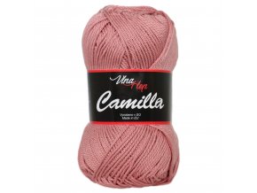 Příze Camilla 8028 starorůžová  100% bavlna