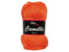 Příze Camilla 8301 oranžova  Pletací a háčkovací příze