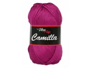 Příze Camilla 8048 purpurová  100% bavlna