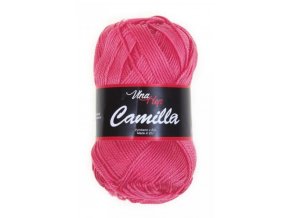 Příze Camilla 8006 lososová sytá  pletací a háčkovací příze, 100% bavlna