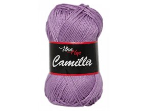 Příze Camilla 8054 levandulová  100% bavlna