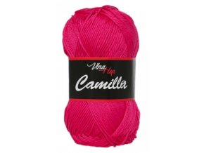 Příze Camilla 8036 malinová  100% bavlna