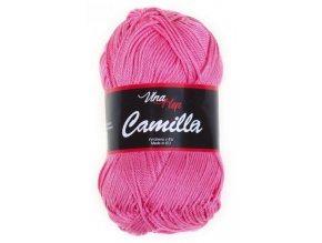 Příze Camilla 8033 světle malinová  100% bavlna