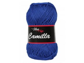 Příze Camilla 8112 královská modrá  100% bavlna