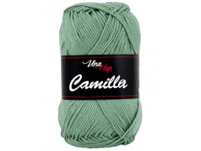 Příze Camilla 8135 bledě zelená  pletací a háčkovací příze, 100% bavlna