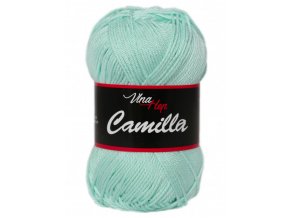 Příze Camilla 8136 mentolová  pletací a háčkovací příze, 100% bavlna
