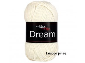 příze Dream 6402 smetanová  100% MERINO VLNA PLETACÍ A HÁČKOVACÍ PŘÍZE