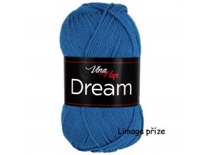 příze Dream 6408 tyrkysově modrá  100% MERINO VLNA PLETACÍ A HÁČKOVACÍ PŘÍZE