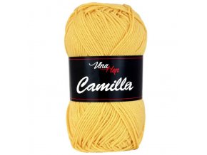 Příze Camilla 8187 béžově žlutá  pletací a háčkovací příze, 100% bavlna