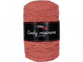 PŘÍZE Cordy Macrame 8207  PLETACÍ A HÁČKOVACÍ PŘÍZE, 100% RECYKLOVANÁ BAVLNA