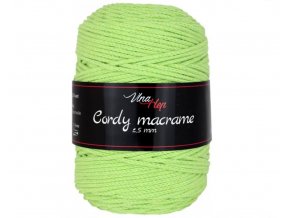 PŘÍZE Cordy Macrame 8145  PLETACÍ A HÁČKOVACÍ PŘÍZE, 100% RECYKLOVANÁ BAVLNA