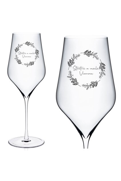 Vianočný gravírovaný pohár Ballet 520 ml