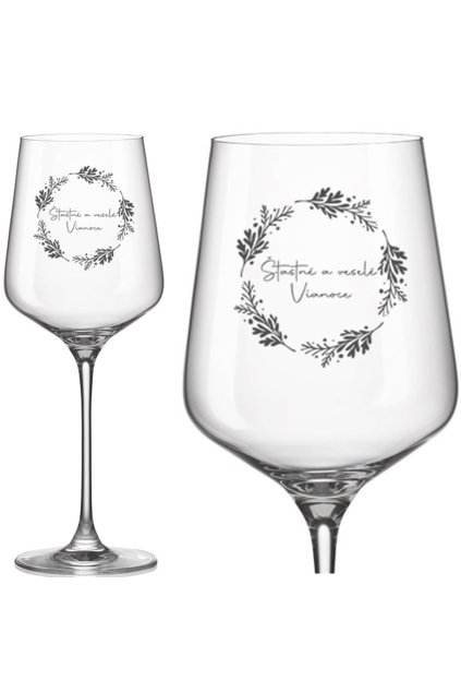 Vianočný gravírovaný pohár Charisma 650 ml