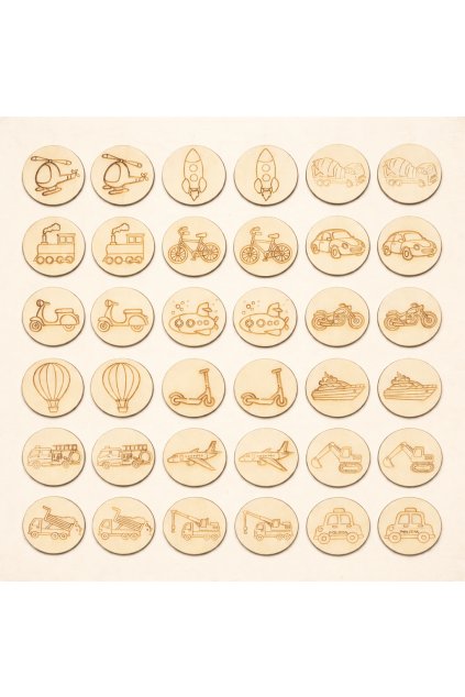 pexeso dopravné prostriedky