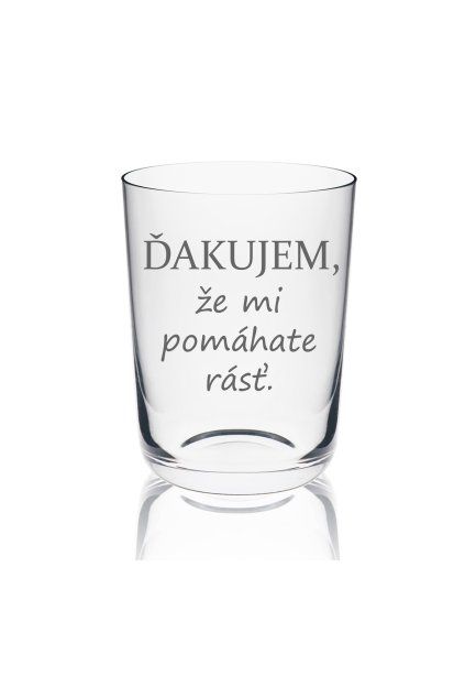 Ďakujem, že mi pomáhate rásť