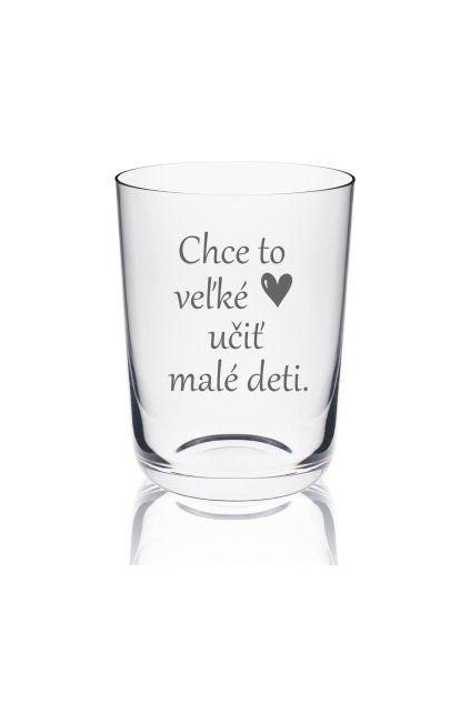 Chce to veľké srdce,...