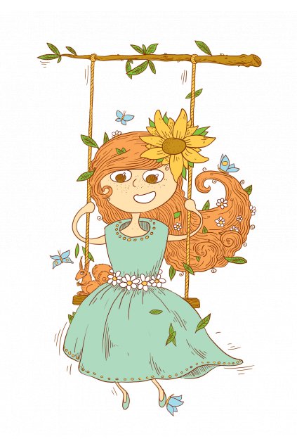 ILUSTRÁCIA Víla na hojdačke (2020) 2