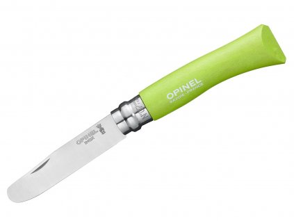 Nůž Opinel Inox 7 dětský zelený