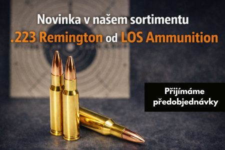 Novinka v našem sortimentu: .223 Remington od výrobce LOS Ammunition