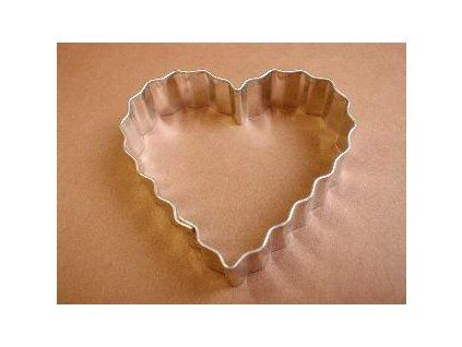 Vykrajovátko srdíčko vroubkaté  Vroubkované srdíčko
