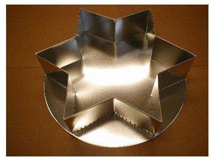 Dortová forma hvězda  Forma hvězda