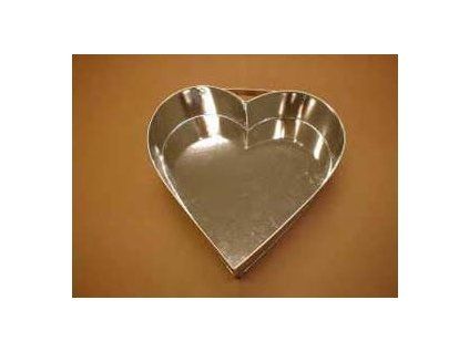 Srdce střední 24 cm  Dortová forma srdce střední