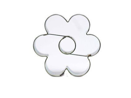 Velká kytička - střed kolečko  Kytička se středem