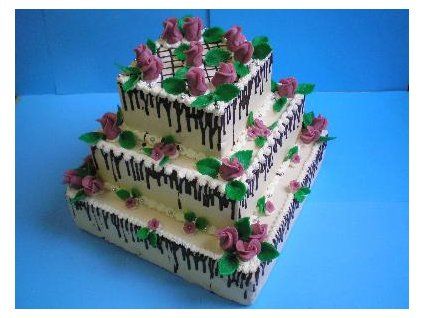 Čtverec 14 cm  Dortová forma čtverec