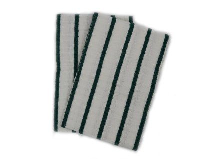 Froté utěrky zelené linky - 2ks