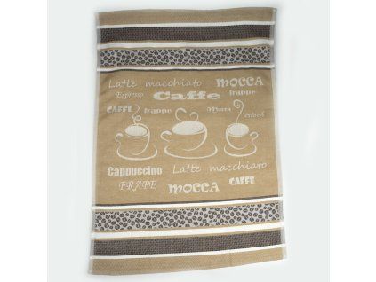 Káva - barva latte 2ks  Ideální dárek pro milovníky kávy