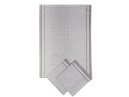 Šedé mini káro - bambus  Antibakteriální, antiseptické účinky (nezapáchají)